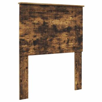 ARDEBO.de - Kopfteil mit Kopfteil Geräucherte Eiche 80 cm Holzwerkstoff