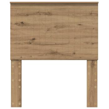 Kopfteil mit Kopfteil Artisan-Eiche 80 cm Holzwerkstoff