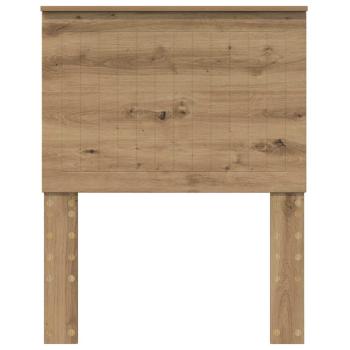 Kopfteil mit Kopfteil Artisan-Eiche 75 cm Holzwerkstoff