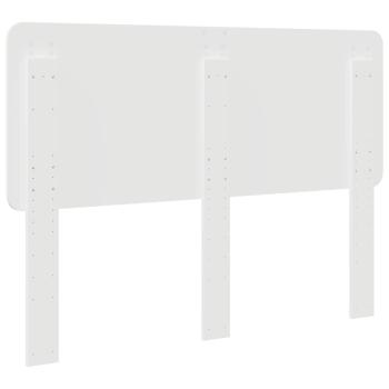 Kopfteil mit Kopfteil Weiß 160 cm Holzwerkstoff
