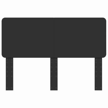 Kopfteil mit Kopfteil Schwarz Eichen-Optik 150 cm Holzwerkstoff