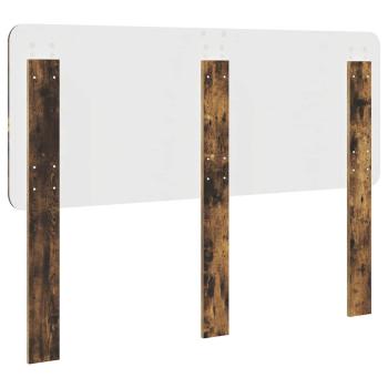 Kopfteil mit Kopfteil Geräucherte Eiche 150 cm Holzwerkstoff