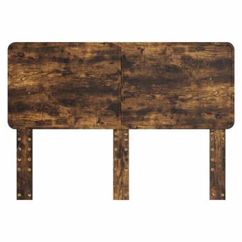 Kopfteil mit Kopfteil Geräucherte Eiche 140 cm Holzwerkstoff