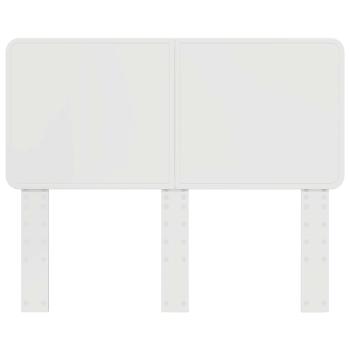 Kopfteil mit Kopfteil Weiß 135 cm Holzwerkstoff