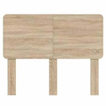 Kopfteil mit Kopfteil Sonoma-Eiche 135 cm Holzwerkstoff