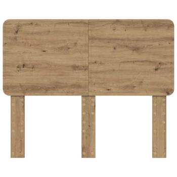 Kopfteil mit Kopfteil Artisan-Eiche 135 cm Holzwerkstoff