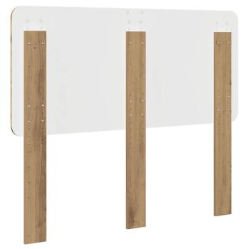 Kopfteil mit Kopfteil Artisan-Eiche 135 cm Holzwerkstoff