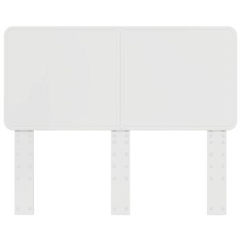 Kopfteil mit Kopfteil Weiß 120 cm Holzwerkstoff