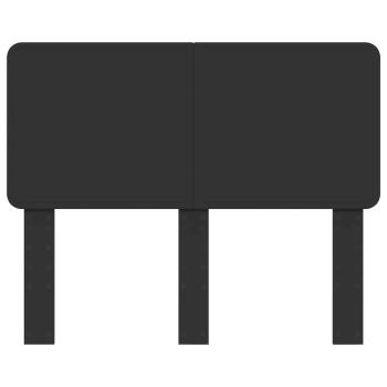 Kopfteil mit Kopfteil Schwarz Eichen-Optik 120 cm Holzwerkstoff