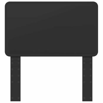 Kopfteil mit Kopfteil Schwarz Eichen-Optik 100 cm Holzwerkstoff