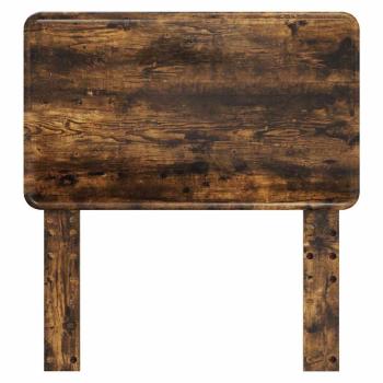 Kopfteil mit Kopfteil Geräucherte Eiche 100 cm Holzwerkstoff