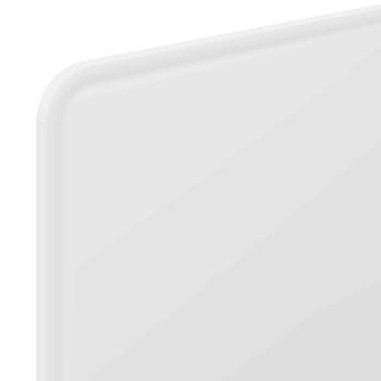 Kopfteil mit Kopfteil Weiß 90 cm Holzwerkstoff