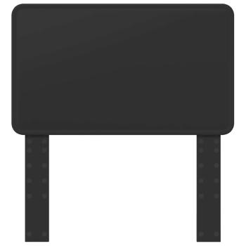 Kopfteil mit Kopfteil Schwarz Eichen-Optik 80 cm Holzwerkstoff