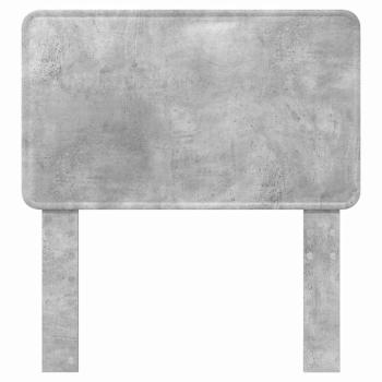 Kopfteil mit Kopfteil Beton Grau 80 cm Holzwerkstoff