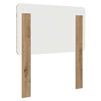 Kopfteil mit Kopfteil Artisan-Eiche 80 cm Holzwerkstoff