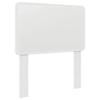 Kopfteil mit Kopfteil Weiß 75 cm Holzwerkstoff
