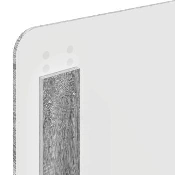 Kopfteil mit Kopfteil Graues Sonoma 75 cm Holzwerkstoff