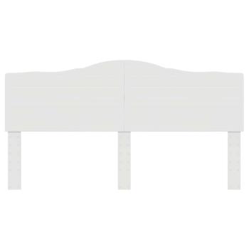 Kopfteil mit Kopfteil Weiß 180 cm Holzwerkstoff