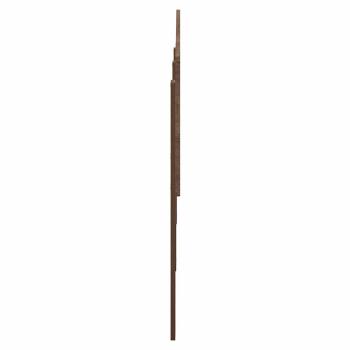 Kopfteil mit Kopfteil Braun Eichen-Optik 180 cm Holzwerkstoff