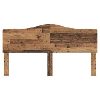 Kopfteil mit Kopfteil Altholz 180 cm Holzwerkstoff