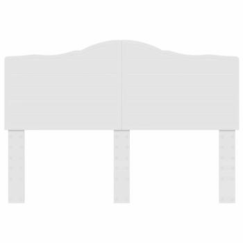 Kopfteil mit Kopfteil Weiß 140 cm Holzwerkstoff