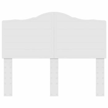 Kopfteil mit Kopfteil Weiß 135 cm Holzwerkstoff