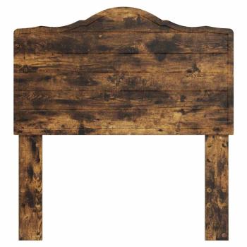Kopfteil mit Kopfteil Geräucherte Eiche 100 cm Holzwerkstoff