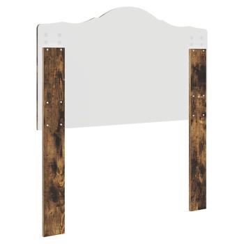 Kopfteil mit Kopfteil Geräucherte Eiche 100 cm Holzwerkstoff