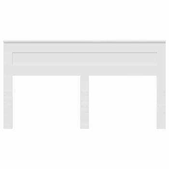 Kopfteil mit Kopfteil Weiß 180 cm Holzwerkstoff