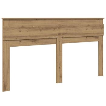 Kopfteil mit Kopfteil Artisan-Eiche 180 cm Holzwerkstoff