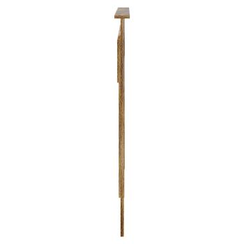 ARDEBO.de - Kopfteil mit Kopfteil Geräucherte Eiche 160 cm Holzwerkstoff