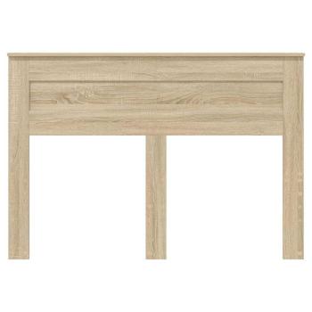 Kopfteil mit Kopfteil Sonoma-Eiche 150 cm Holzwerkstoff