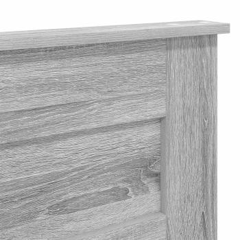 Kopfteil Graues Sonoma Holzwerkstoff
