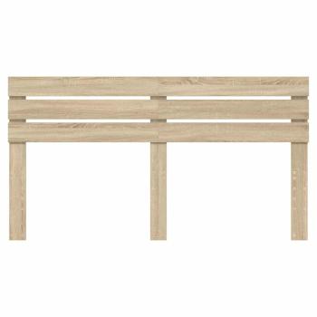 Kopfteil mit Kopfteil Sonoma-Eiche 180 cm Holzwerkstoff