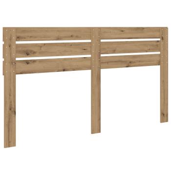 Kopfteil mit Kopfteil Artisan-Eiche 180 cm Holzwerkstoff