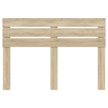 Kopfteil mit Kopfteil Sonoma-Eiche 160 cm Holzwerkstoff