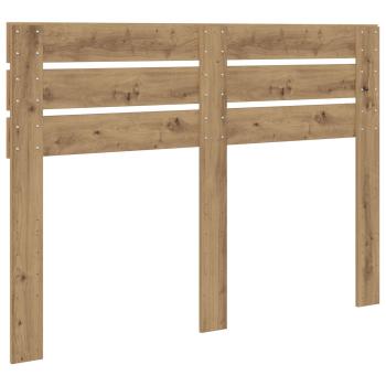 Kopfteil mit Kopfteil Artisan-Eiche 160 cm Holzwerkstoff