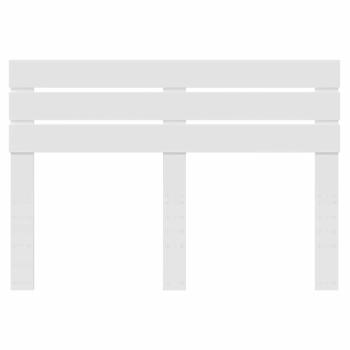 Kopfteil mit Kopfteil Weiß 150 cm Holzwerkstoff