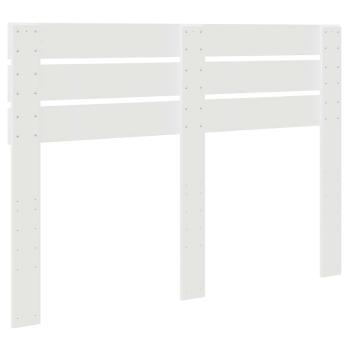 Kopfteil mit Kopfteil Weiß 150 cm Holzwerkstoff