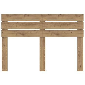 Kopfteil mit Kopfteil Artisan-Eiche 140 cm Holzwerkstoff