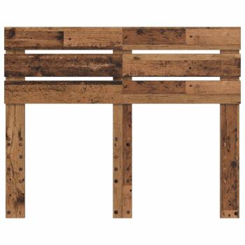 Kopfteil mit Kopfteil Altholz 120 cm Holzwerkstoff