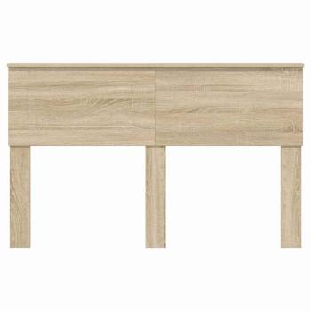 Kopfteil mit Kopfteil Sonoma-Eiche 160 cm Holzwerkstoff