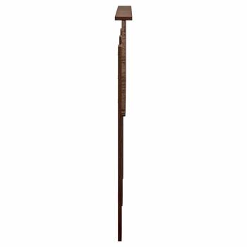 Kopfteil mit Kopfteil Braun Eichen-Optik 135 cm Holzwerkstoff
