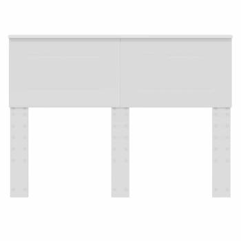 Kopfteil mit Kopfteil Weiß 120 cm Holzwerkstoff