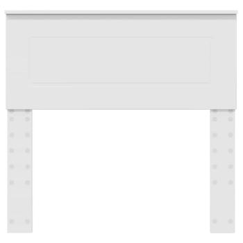Kopfteil mit Kopfteil Weiß 100 cm Holzwerkstoff
