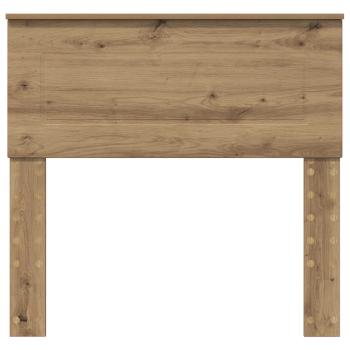 ARDEBO.de - Kopfteil mit Kopfteil Artisan-Eiche 100 cm Holzwerkstoff