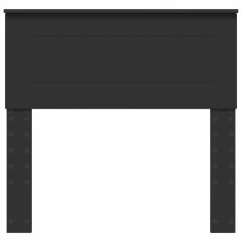 Kopfteil mit Kopfteil Schwarz Eichen-Optik 90 cm Holzwerkstoff