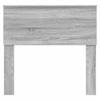 Kopfteil mit Kopfteil Graues Sonoma 80 cm Holzwerkstoff