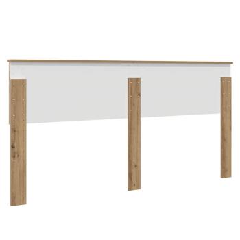 Kopfteil mit Kopfteil Artisan-Eiche 180 cm Holzwerkstoff