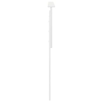 Kopfteil mit Kopfteil Weiß 160 cm Holzwerkstoff